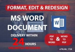 3925I will format, design, edit your documents as a Virtual Assistant